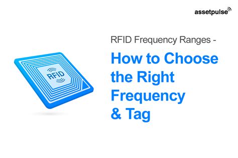 determine rfid tag frequency|rfid frequency chart.